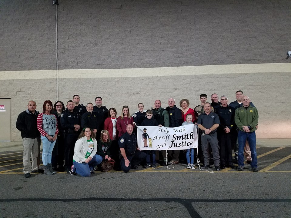 Shop with Sheriff Smith and Justice