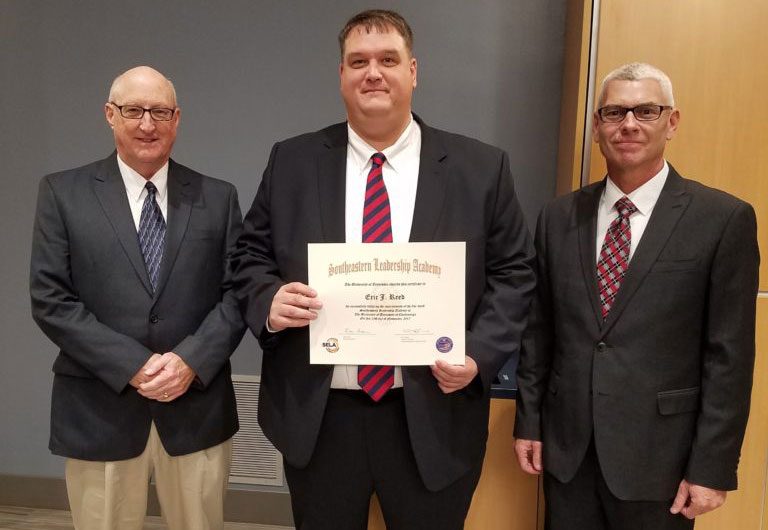 Captain Eric Reed Graduates from SELA