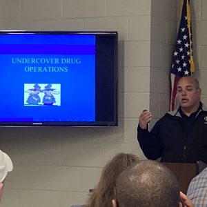 31st CPA Learns about illegal drugs and drug enforcement